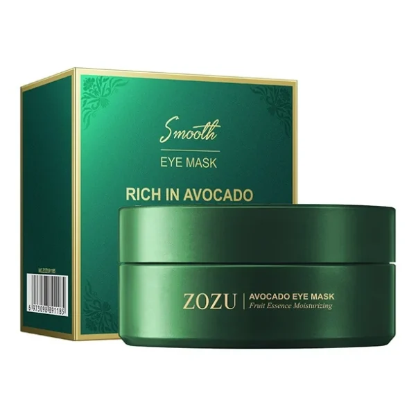 Avocado Eye Mask by Zozu – Collagen-Infused Eye Patches for Ultimate Hydration and Brightening