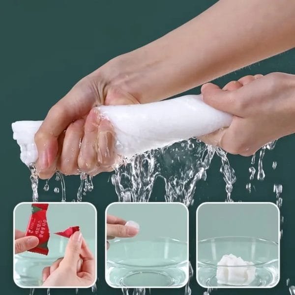 jSHANFU HAIMAI Disposable Compressed Towel – 20 Pcs - Image 5