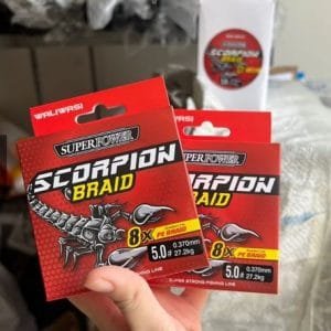 WaliWasi Scorpion Braid 8X Superpower PE Fishing Line