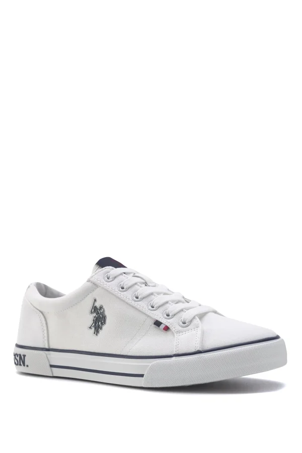 U.S. Polo Assn. Sneakers - White Flat