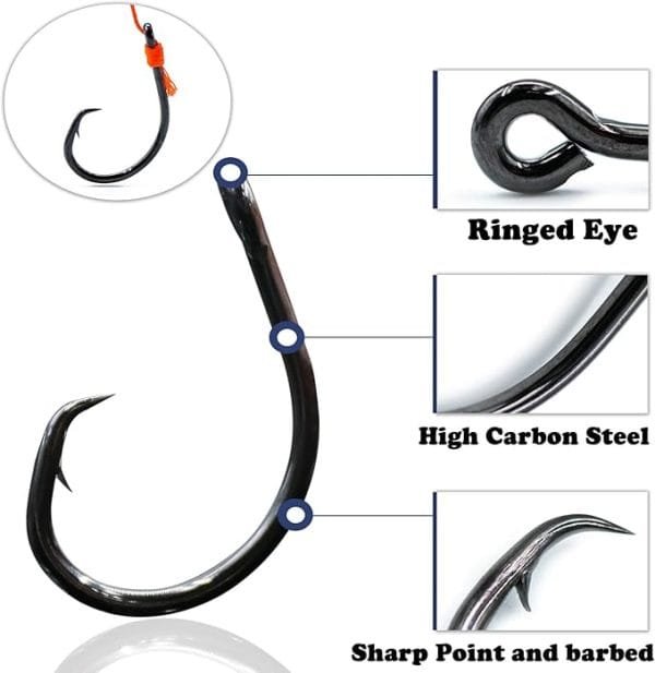 Hayabusa Circle Light H.CRL186 Fishing Hooks – ART No. EB18671