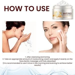 YOUNGCÔME White Rice Anti-Wrinkle Face Cream with Bran Essence & Ceramide