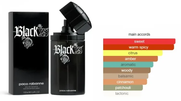 Black XS by Paco Rabanne for Men – Eau de Toilette (100ml)