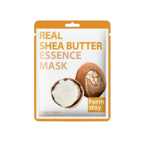 Real Shea Butter Essence Mask by Form Stoy – Deep Hydration and Nourishment