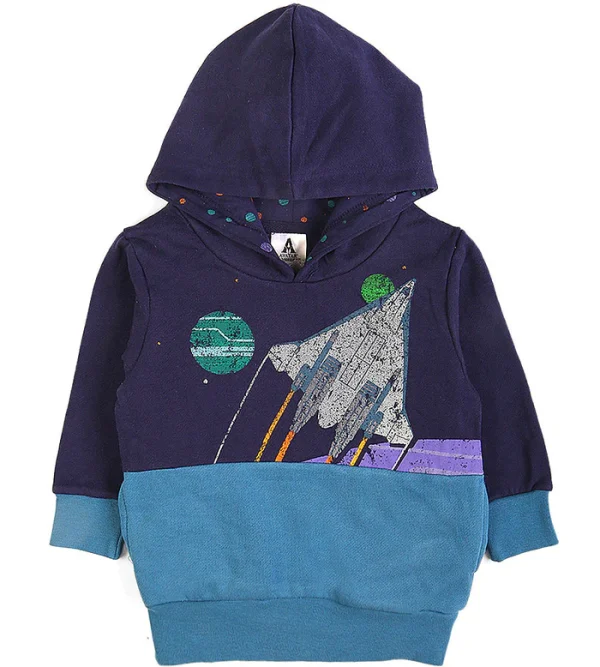 Star Wars Boys' Space-Themed Hoodie