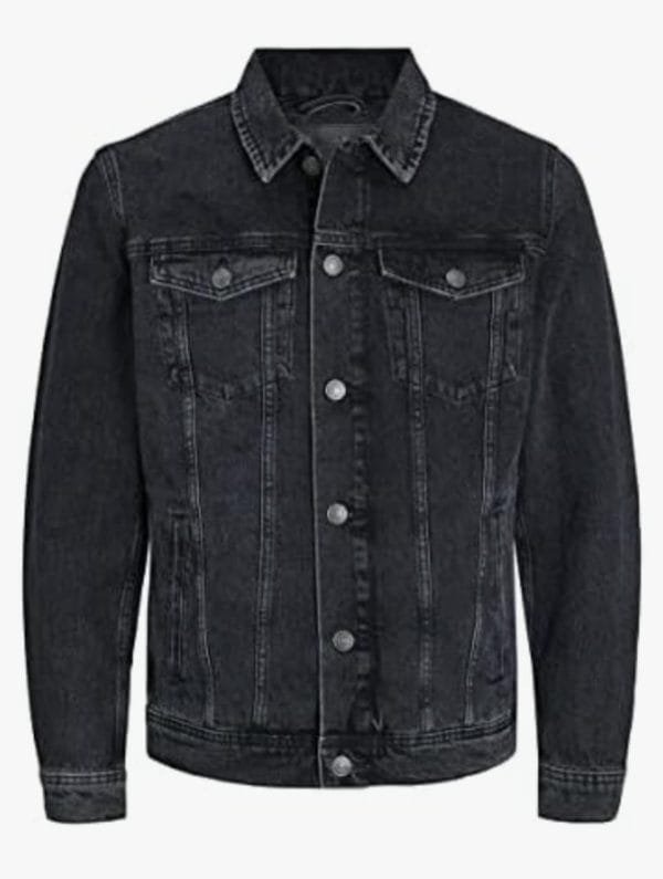 Men's Black Denim Jacket