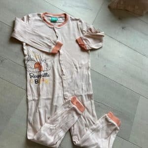 Sleepy Little Bear Baby Sleepsuit