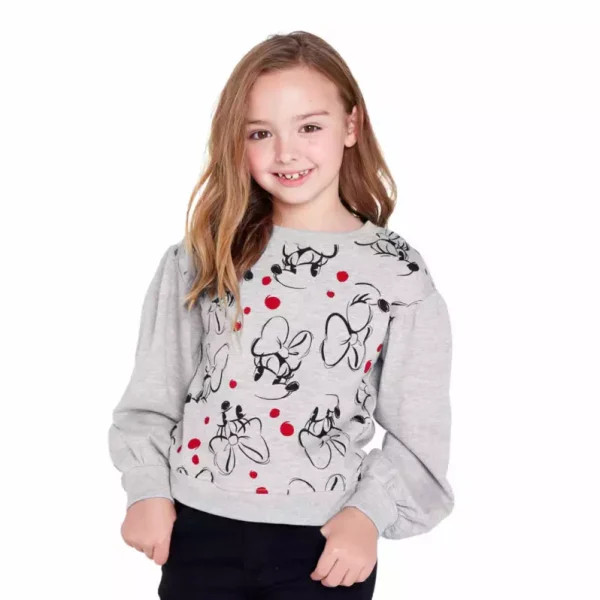 Disney Minnie Mouse Girls' Sweatshirt