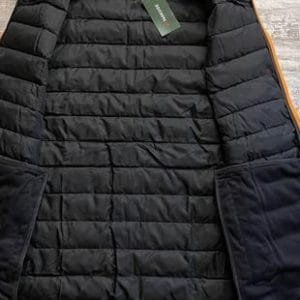 Men's Lightweight Puffer Vest with Contrast Zippers