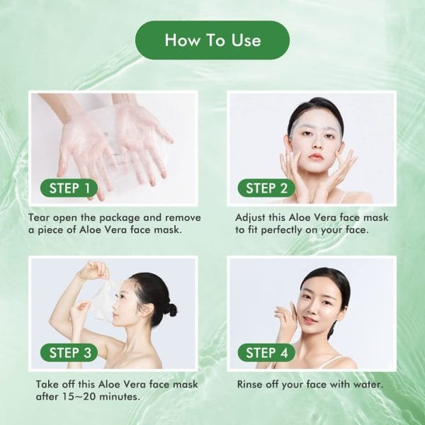 Aloe Calmante Face Mask – Hydrating & Soothing Sheet Mask