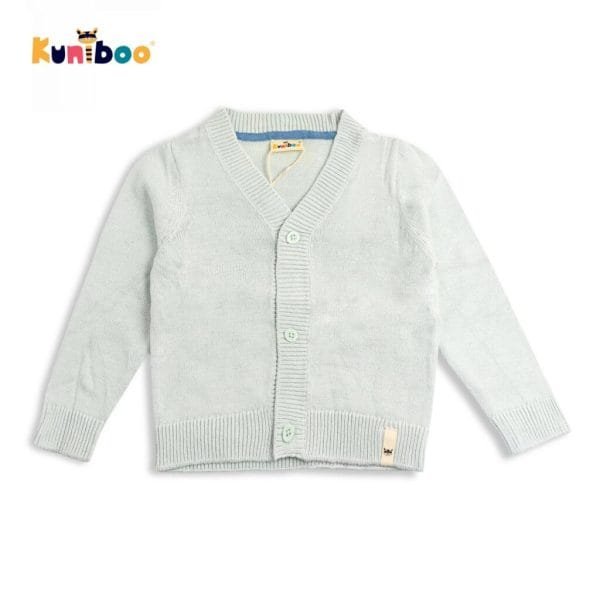 Kuniboo Baby Pastel Green Cardigan