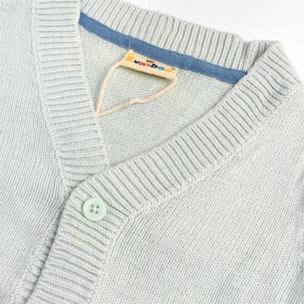 Kuniboo Baby Pastel Green Cardigan