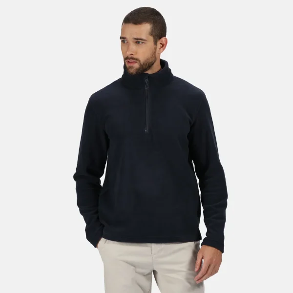 Parkside Men's Half-Zip Fleece Jacket – Navy Blue