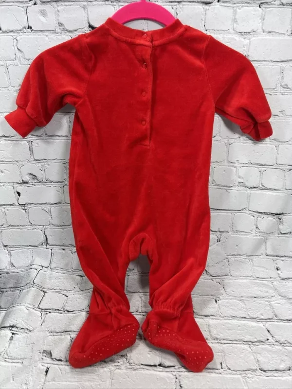 My 1st Christmas Baby Sleepsuit – Mickey Mouse Edition