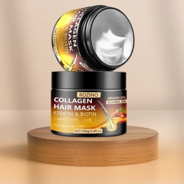 Rozino Collagen Hair Mask with Keratin & Biotin