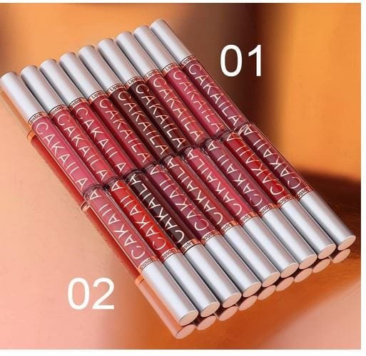 FAEYLI MAKEUP 9Pcs Matte Liquid Lipstick+1Pcs Lip Plumper Makeup Set Kit,women 24 hour stay waterproof long lasting lip gloss (A-Set 9+1 Colors 02)