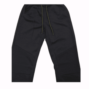Black Jogger Pants with Drawstring and Pockets