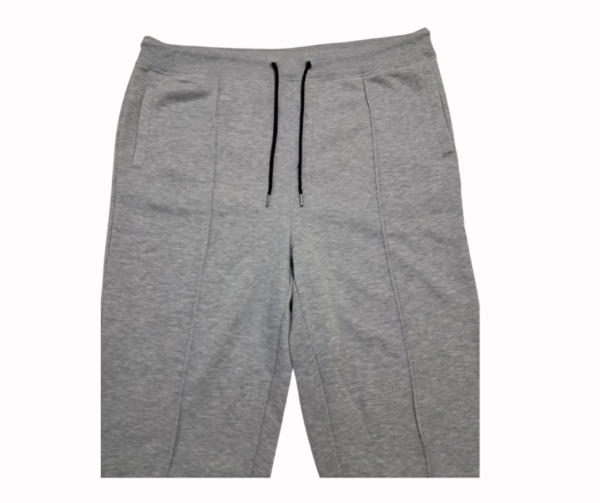 Light Gray Drawstring Jogger Pants