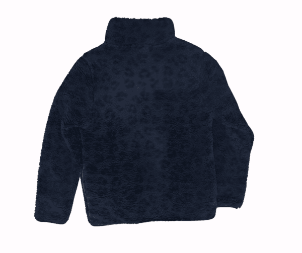 Kids' Plush Fleece Jacket in Leopard Print