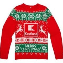 Kaufland Merry Christmas Sweater