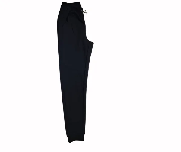 Black Jogger Pants with Drawstring and Pockets