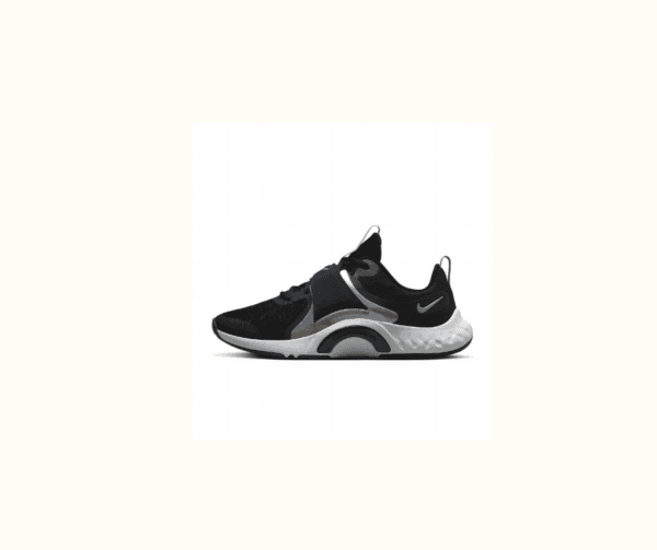 Nike React Presto Black & Silver Sneakers