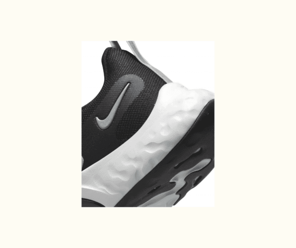 Nike React Presto Black & Silver Sneakers