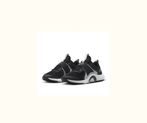 Nike React Presto Black & Silver Sneakers
