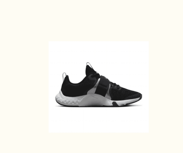 Nike React Presto Black & Silver Sneakers