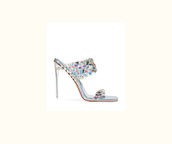 Holographic Rhinestone Heels