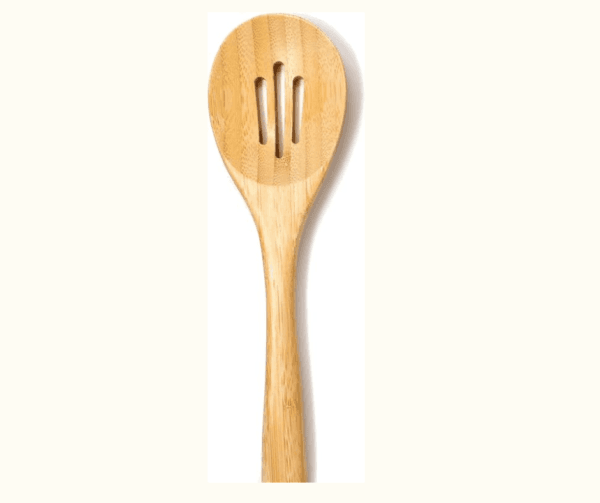 KC Home Bamboo Luxe Slotted Spoon