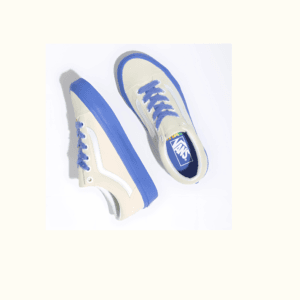 Vans Old Skool Beige & Blue Sneakers