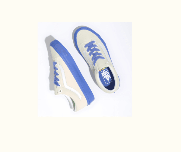 Vans Old Skool Beige & Blue Sneakers