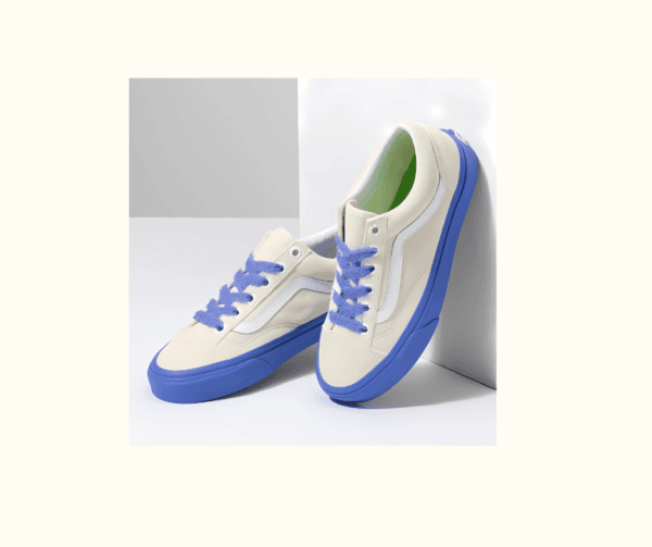 Vans Old Skool Beige & Blue Sneakers