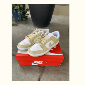 Nike Dunk Low Beige & White Sneakers