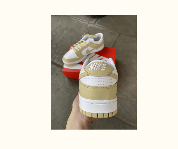 Nike Dunk Low Beige & White Sneakers
