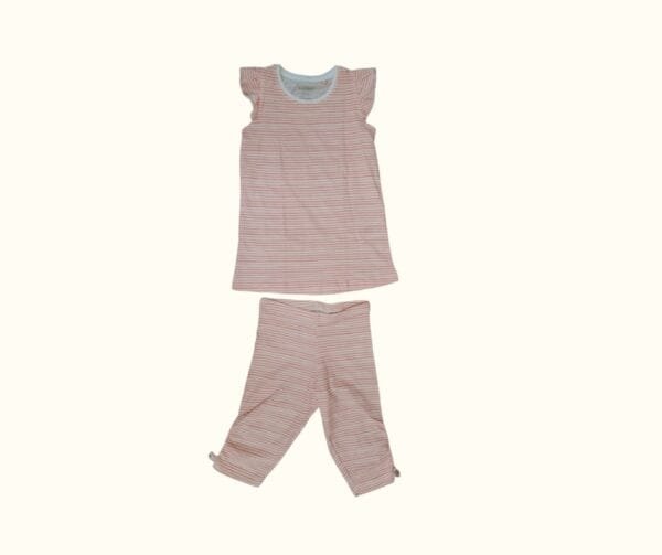 Lupilu Girls' Striped Cotton Sleepwear Set