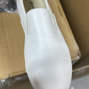 Classic White Slip-On Sneakers