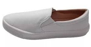 Classic White Slip-On Sneakers