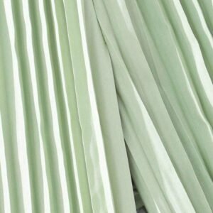 SHEIN Women’s Pleated Wide-Leg Belted Jumpsuit – Light Green , 11-12 year
