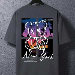 MANFINITY New York Sunset Graphic T‑Shirt – Men’s Size S