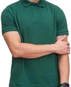 Defacto Basics Green Polo Shirt – Size S