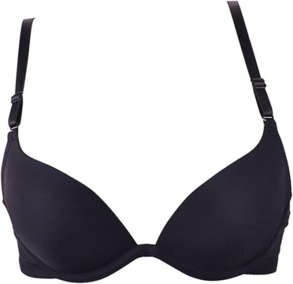 ESMARA Black Padded Underwire Push-Up Bra Size 85B