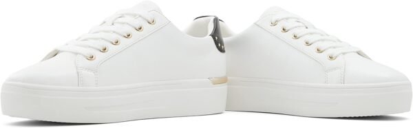 ALDO “More Love” White Leather Sneakers – Women’s Size 39