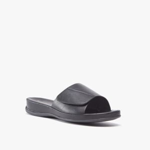 Flora Bella Women's Black Comfort Slide Sandals – Size 36