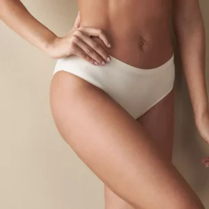 Esmara Women's Seamless Nude High-Cut Briefs Size XS