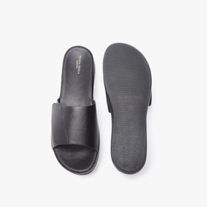 Flora Bella Women's Black Comfort Slide Sandals – Size 36
