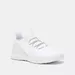 DASH All-White Minimalist Lace-Up Sneakers Size 39