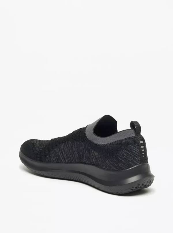 Dash Black Knit Slip-On Sneaker – Size 42 | Lightweight & Breathable