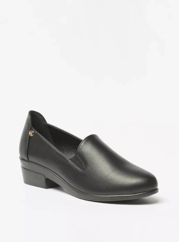FLORA BELLA EU 36 Black Slip‑On Low Heel Dress Shoes – Comfortable & Versatile